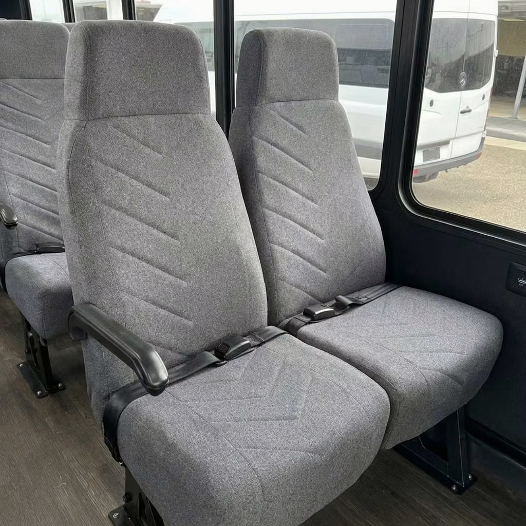 opelika 18 passenger minibus high back seats