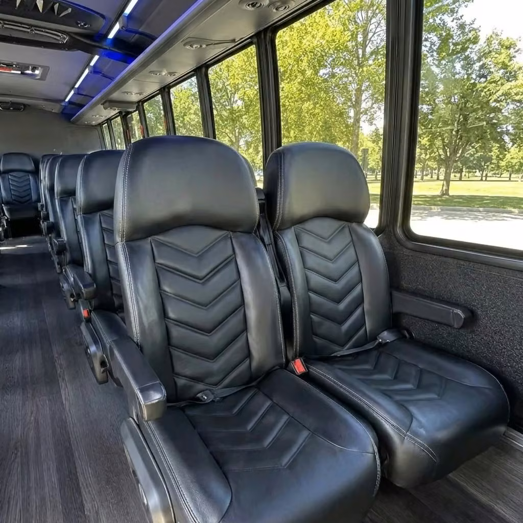 opelika 28 passenger minibus seating