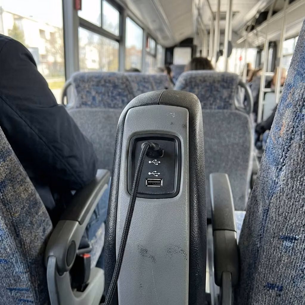 opelika 28 passenger minibus usb charging