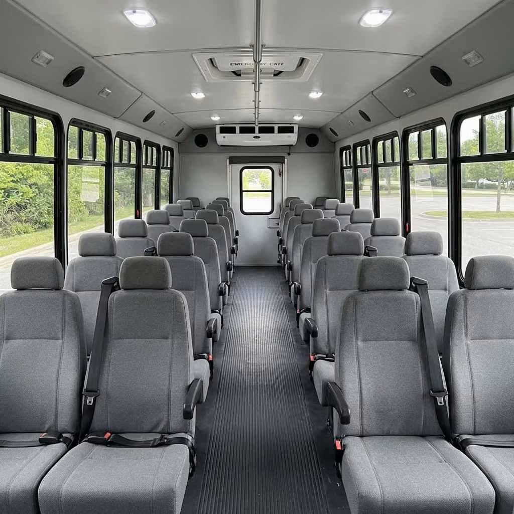 opelika 35 passenger minibus seating