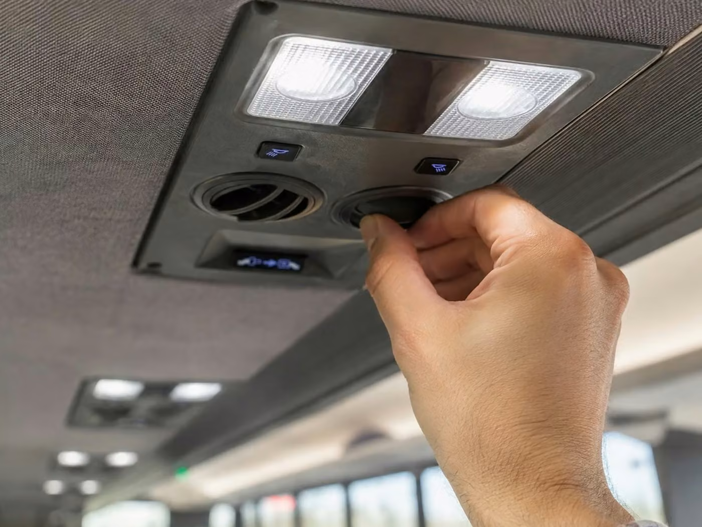 opelika 56 passenger charter bus air conditioning