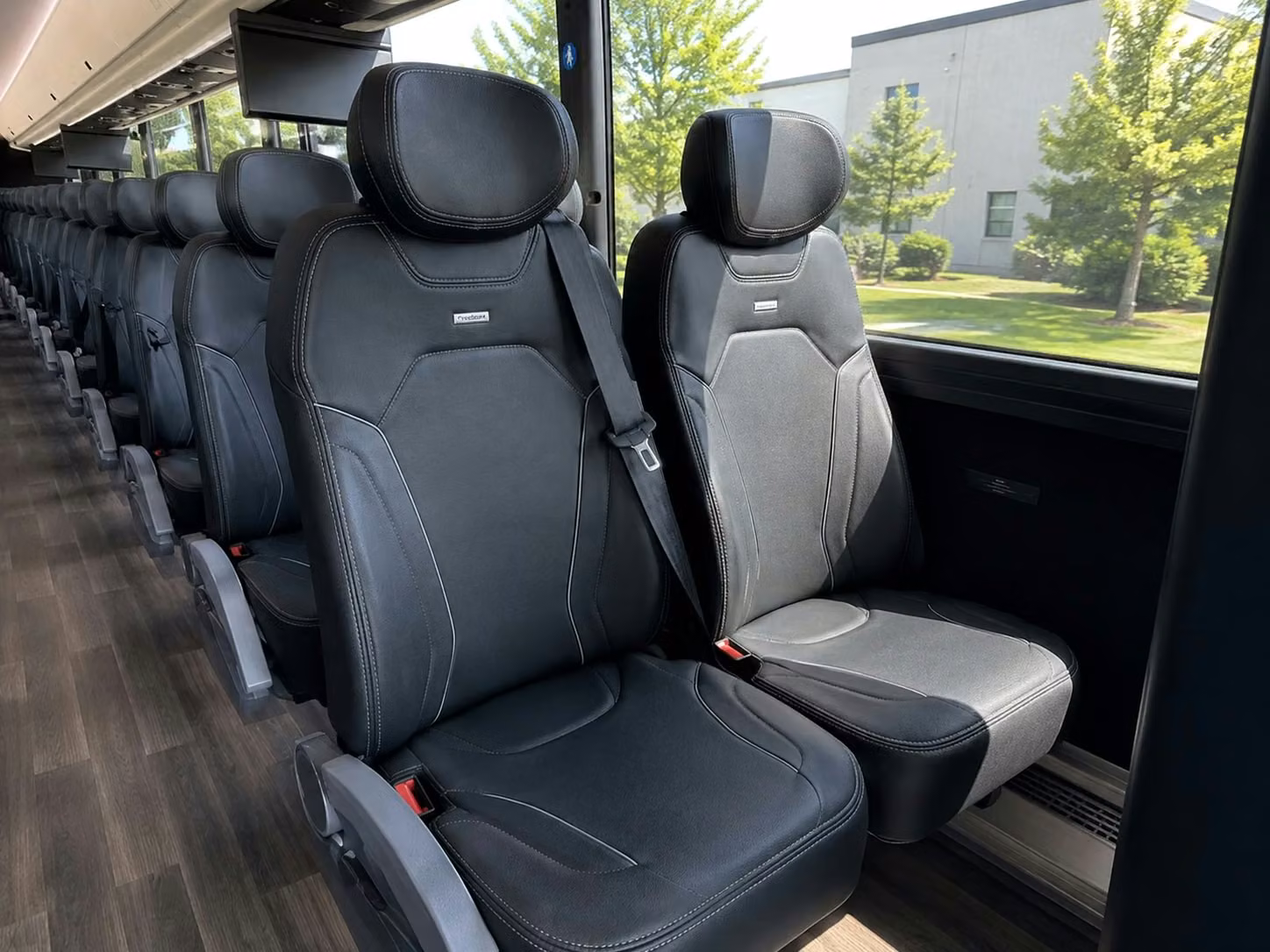 opelika charter bus interior 1
