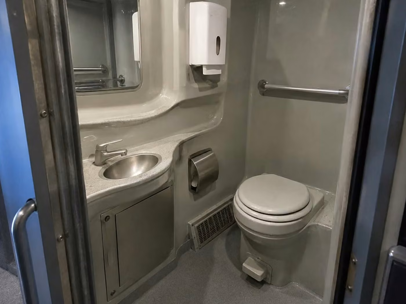 opelika charter bus onboard restroom