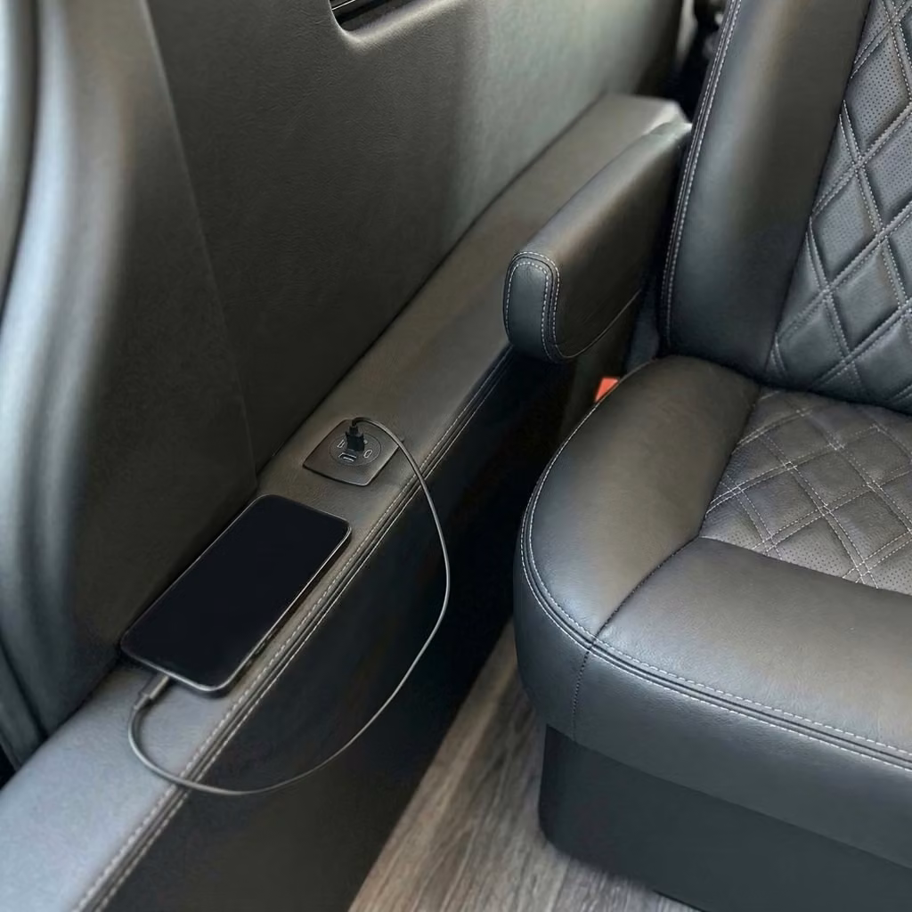 opelika sprinter van rental with driver usb charging